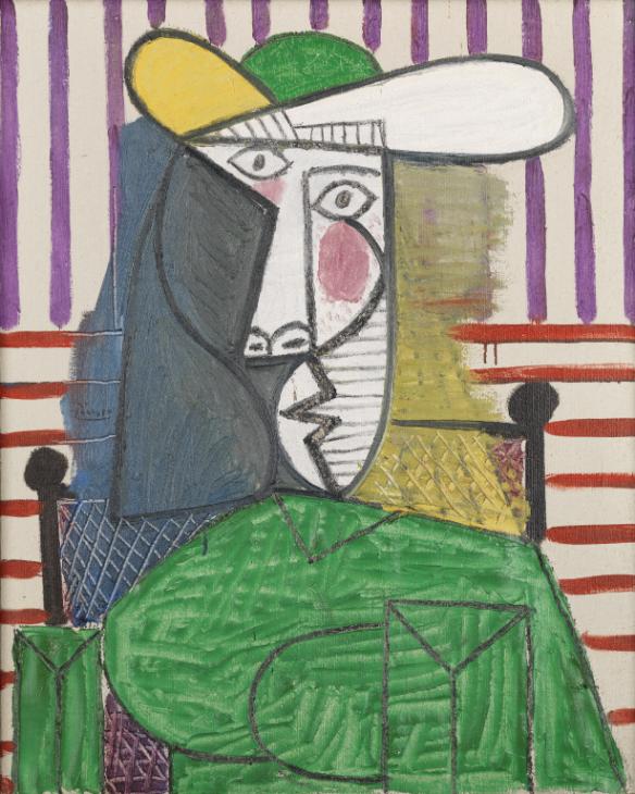 Picasso Painting at Tate Modern